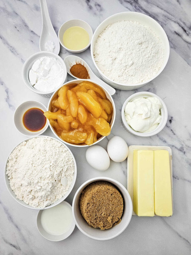 Apple coffee cake ingredients