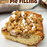 Apple coffee cake pin
