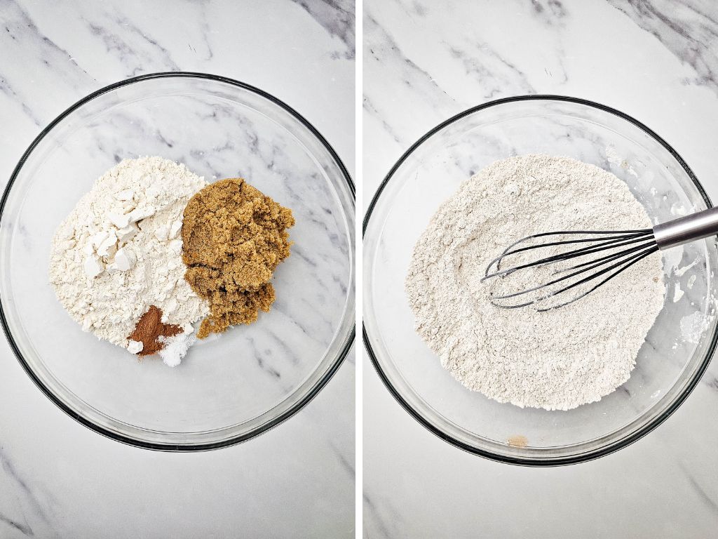 Apple coffee cake process 3