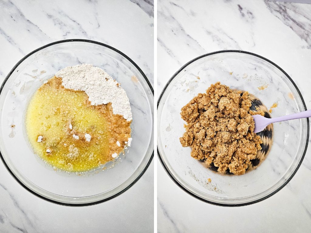 Apple coffee cake process 4