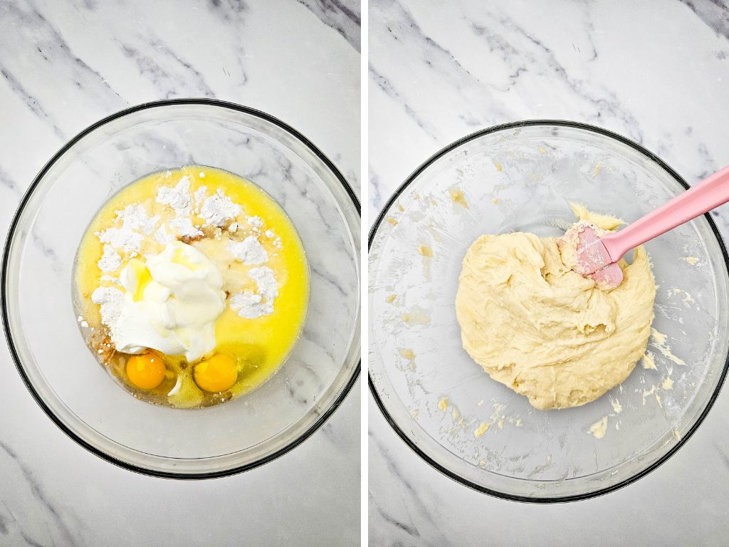 Apple coffee cake process 5