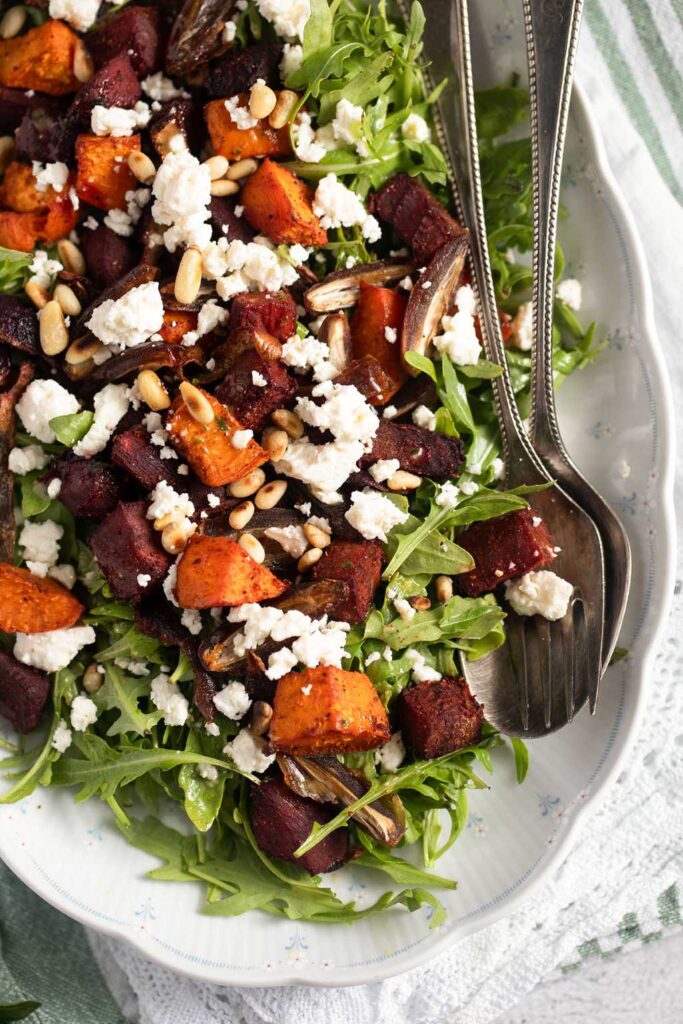 Beetroot and Sweet Potato Salad