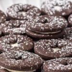 Chocolate Linzer Cookies pin