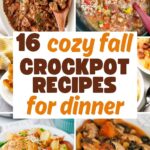 Fall crockpot recipes for dinner pin