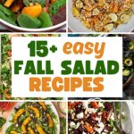 Fall salad recipes pin