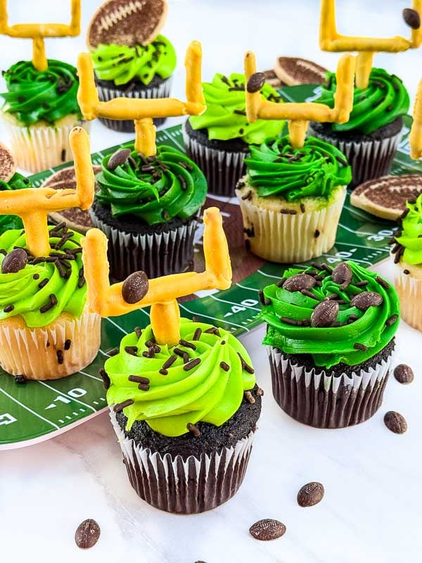 Touchdown Cupcakes