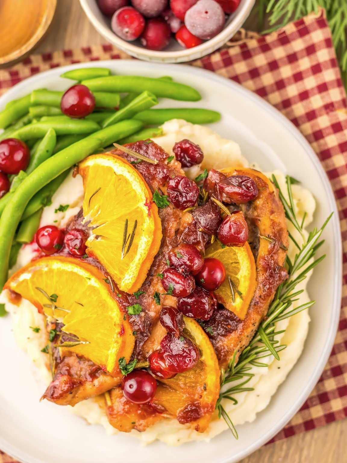 Baked Christmas Chicken