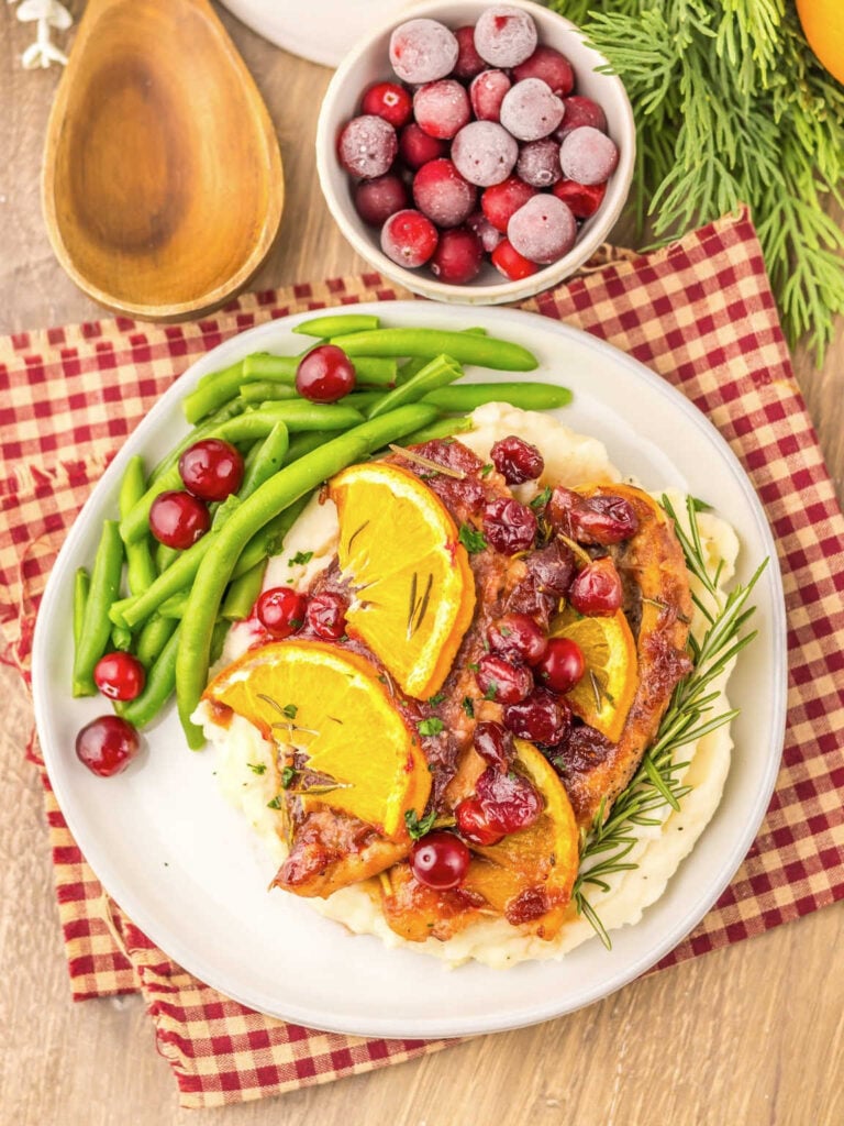 Baked Christmas Chicken