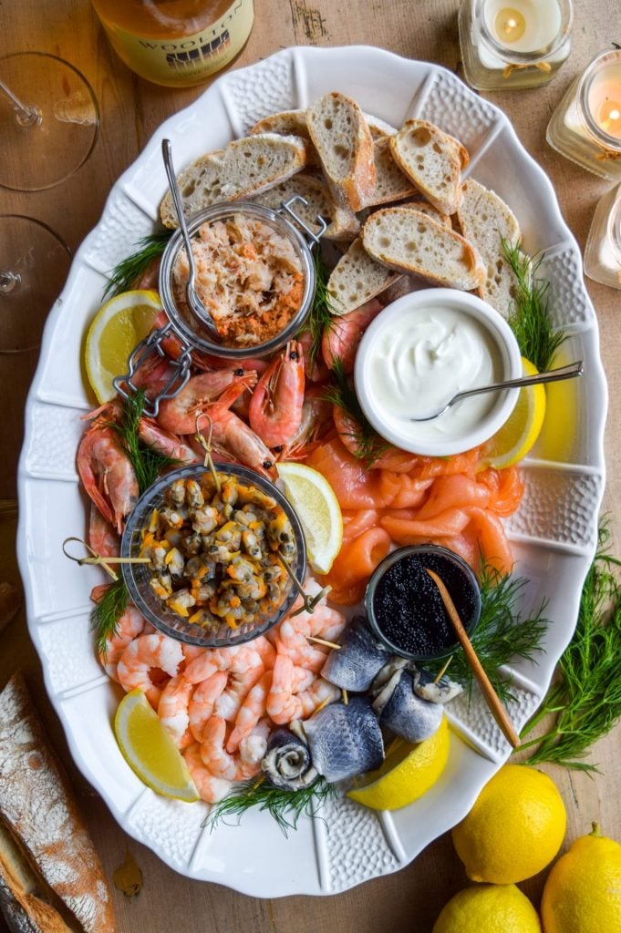 Christmas Eve Seafood Platter
