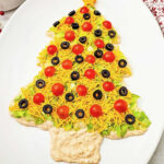 Christmas Tree Taco Dip