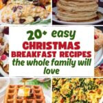 Christmas breakfast recipes pin