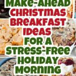 Christmas breakfast recipes pin