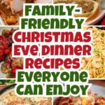 Christmas eve dinner ideas pin