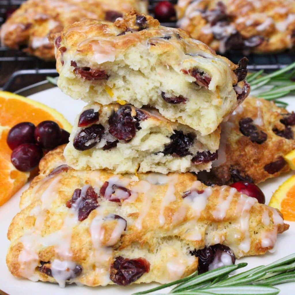 Cranberry Orange Scones