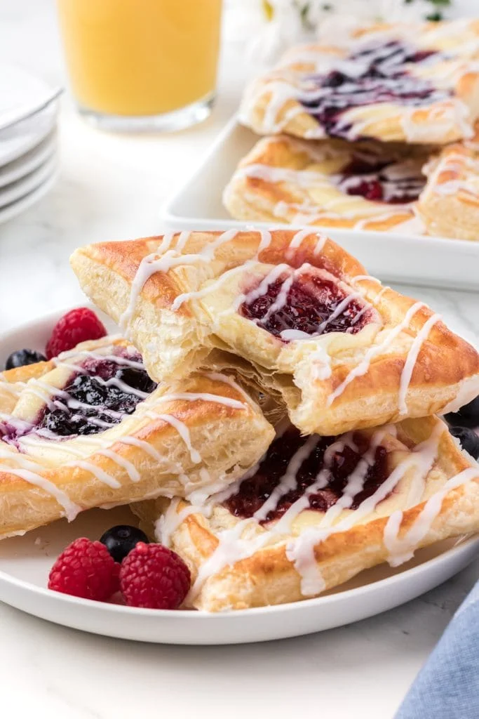 Cream Cheese Puff Pastry Danish