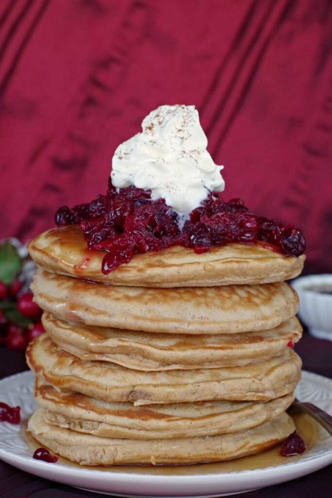 Gingerbread Christmas Pancakes