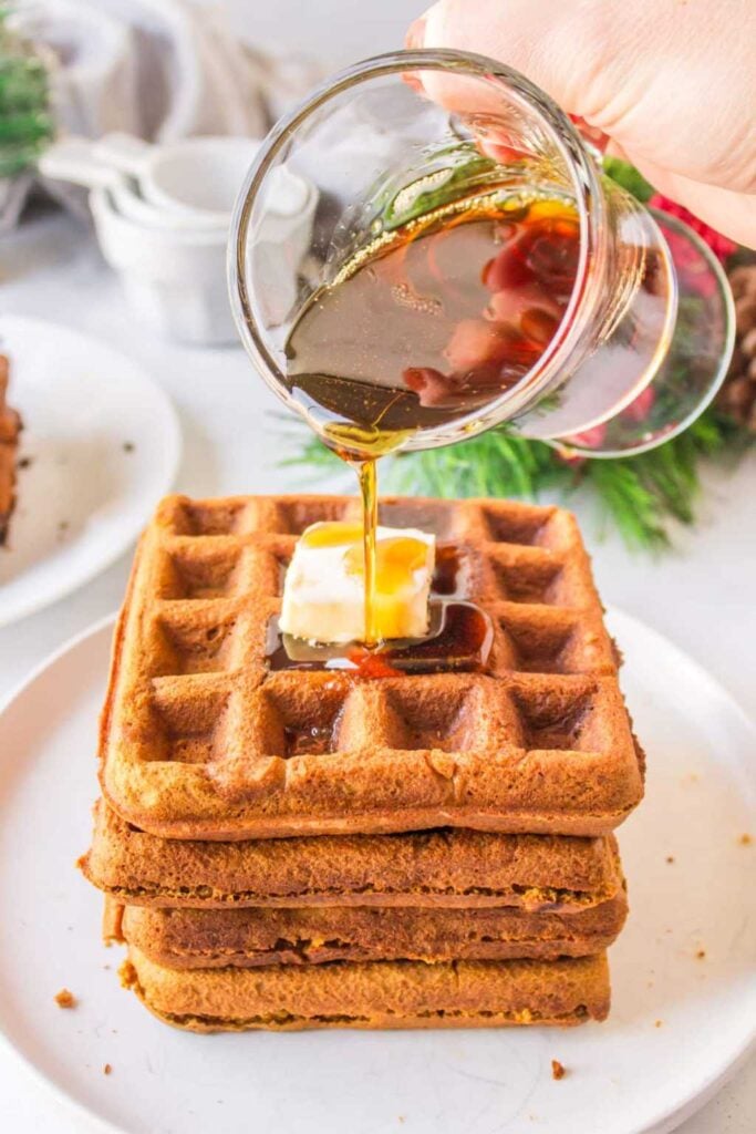 Gingerbread Waffles