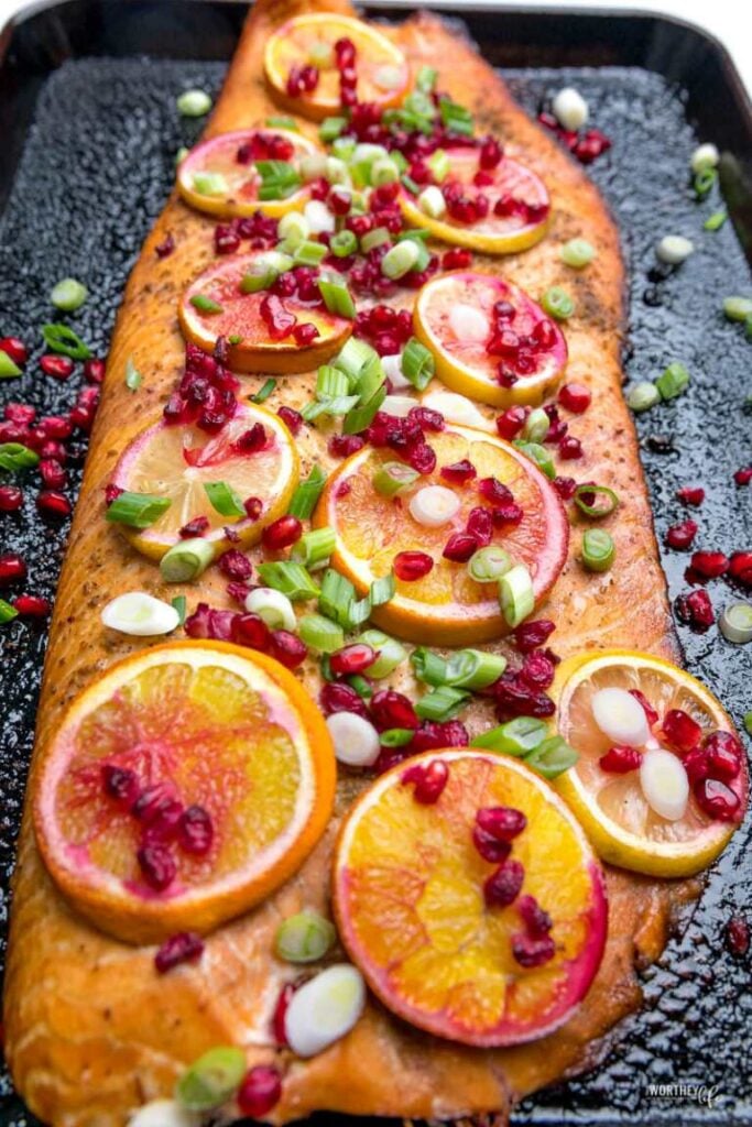Pomegranate Salmon