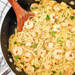 Shrimp Scampi with Linguini