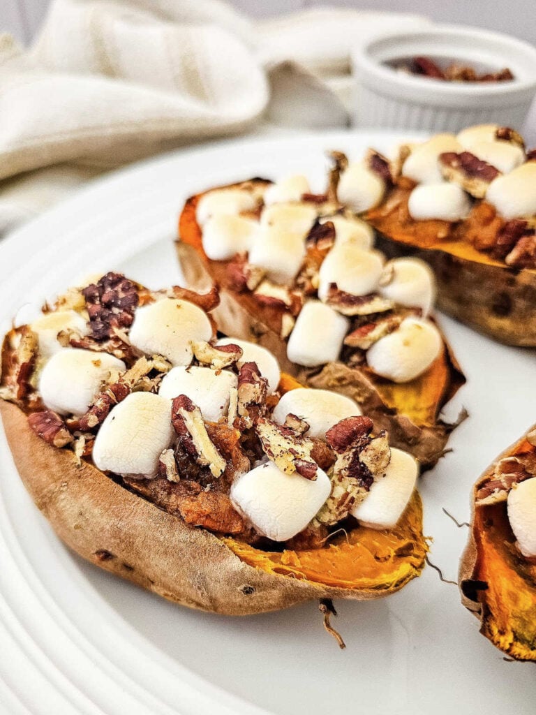 Twice Baked Sweet Potatoes