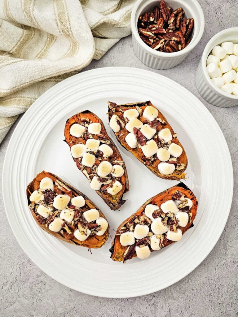 Twice Baked Sweet Potatoes