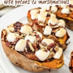 Twice Baked Sweet Potatoes pin
