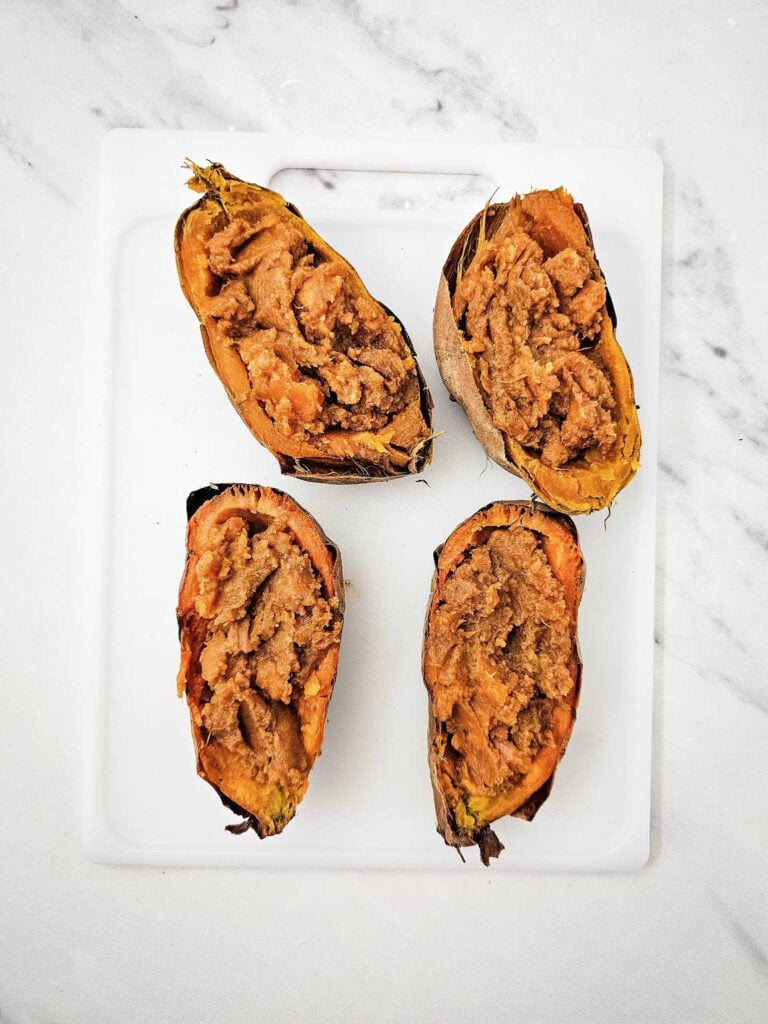 Twice Baked Sweet Potatoes process 5