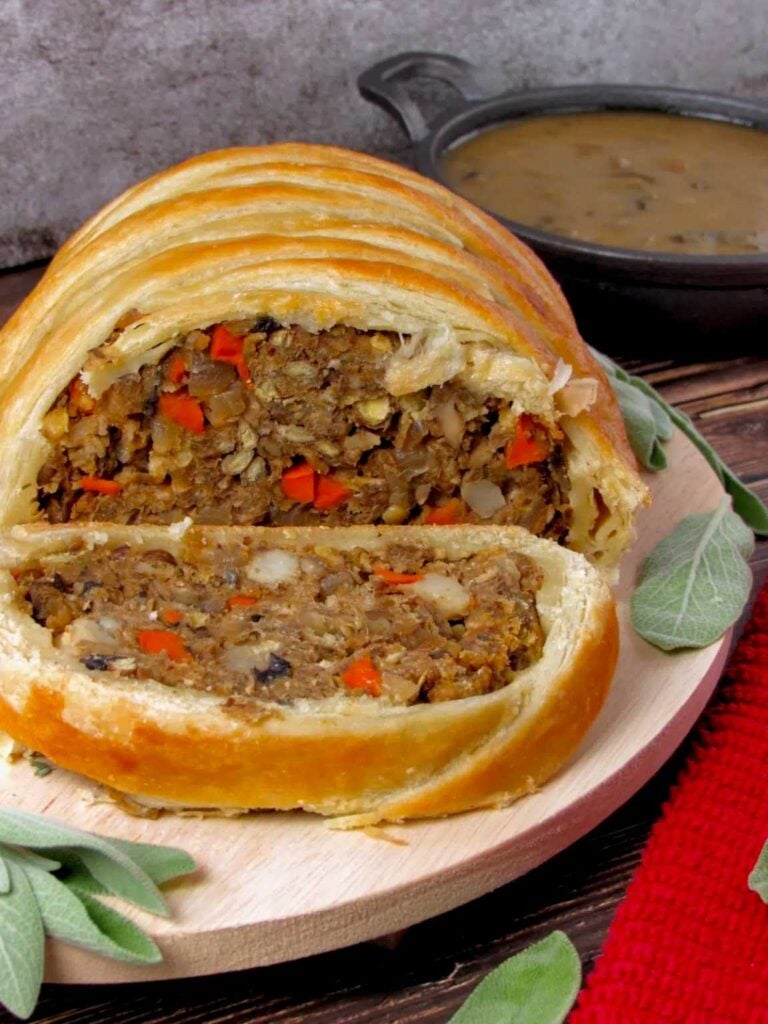 Veggie Lentil Wellington